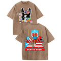 Bad Bunny Benito Bowl LX 2026 Washed T-shirt Men Women Hip Hop Short Sleeve Oversized Tee Shirt