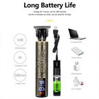 T9 Professional Hair Clipper/Accessories for Men | USB Fast Charging | Beard/Body/Hair Trimmer | Precision Electric Shaver