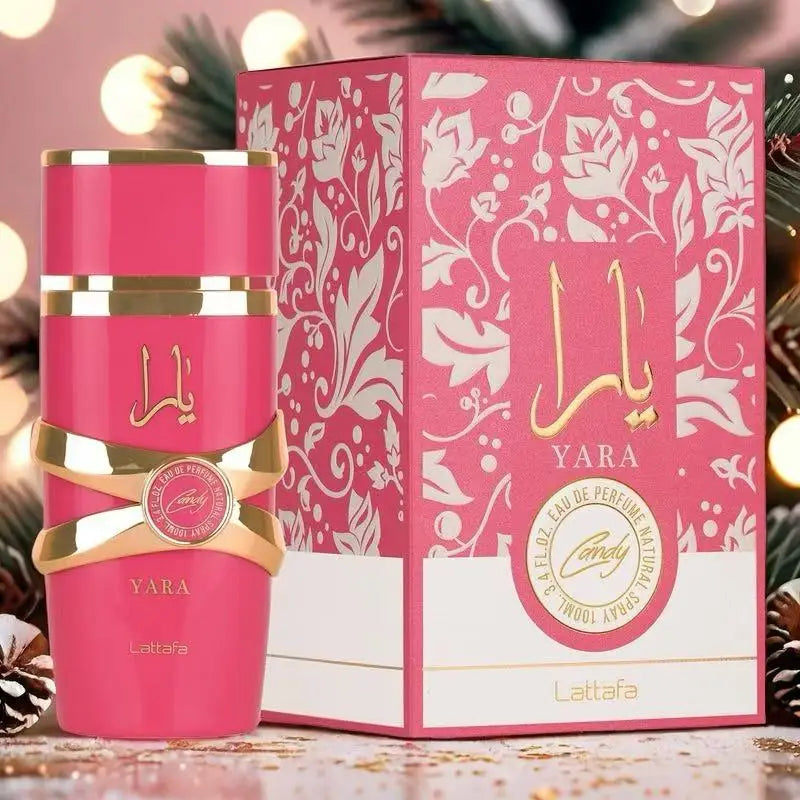 Latafa Yara perfume - vanilla, fruit, citrus, flowers - women's long-lasting perfume, 3.40oz/100ml